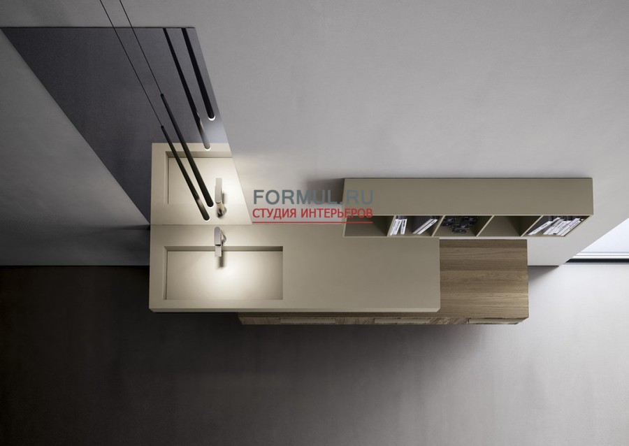 Комплект мебели для ванной Idea Group Sense